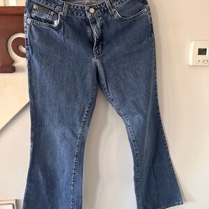 Calvin Klein Jeans Blue Flare Women's Denim